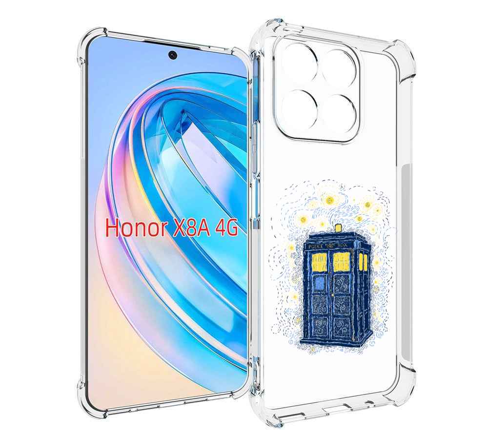 

Чехол MyPads будка рисунок для Honor X8a, Tocco