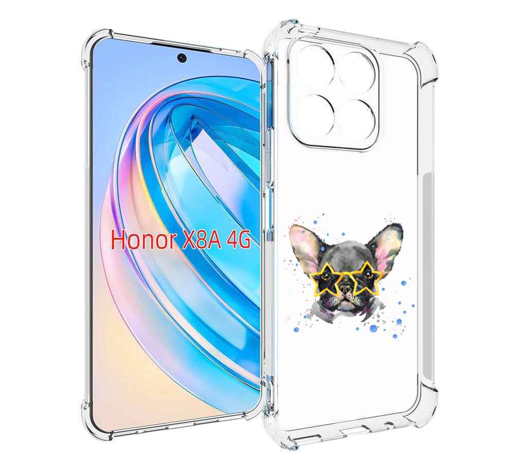 

Чехол MyPads буля в очках для Honor X8a, Tocco