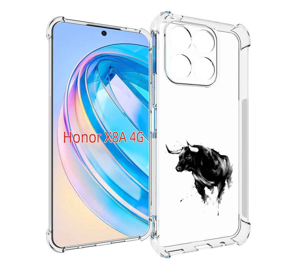 

Чехол MyPads бык для Honor X8a, Tocco
