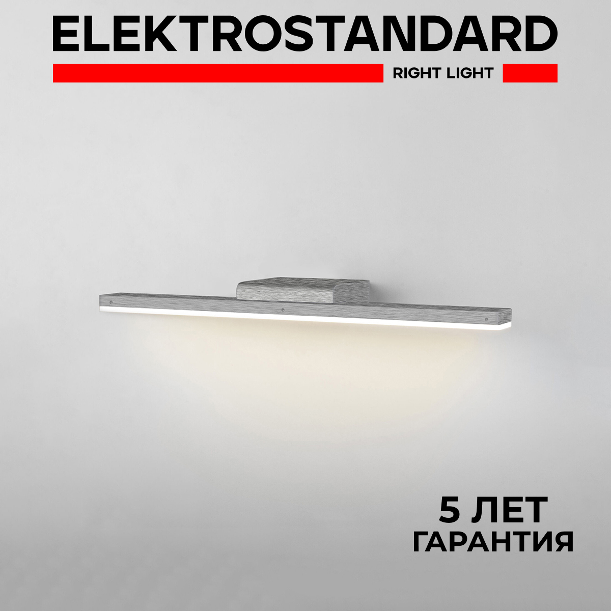

Подсветка для зеркал с защитой от влаги Elektrostandard Protect MRL LED 1111 IP44 алюминий, Protect 190923