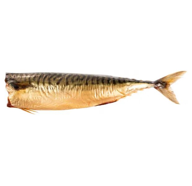

Скумбрия Fish Fabric атлантическая холодного копчения потрошеная без головы -350 г