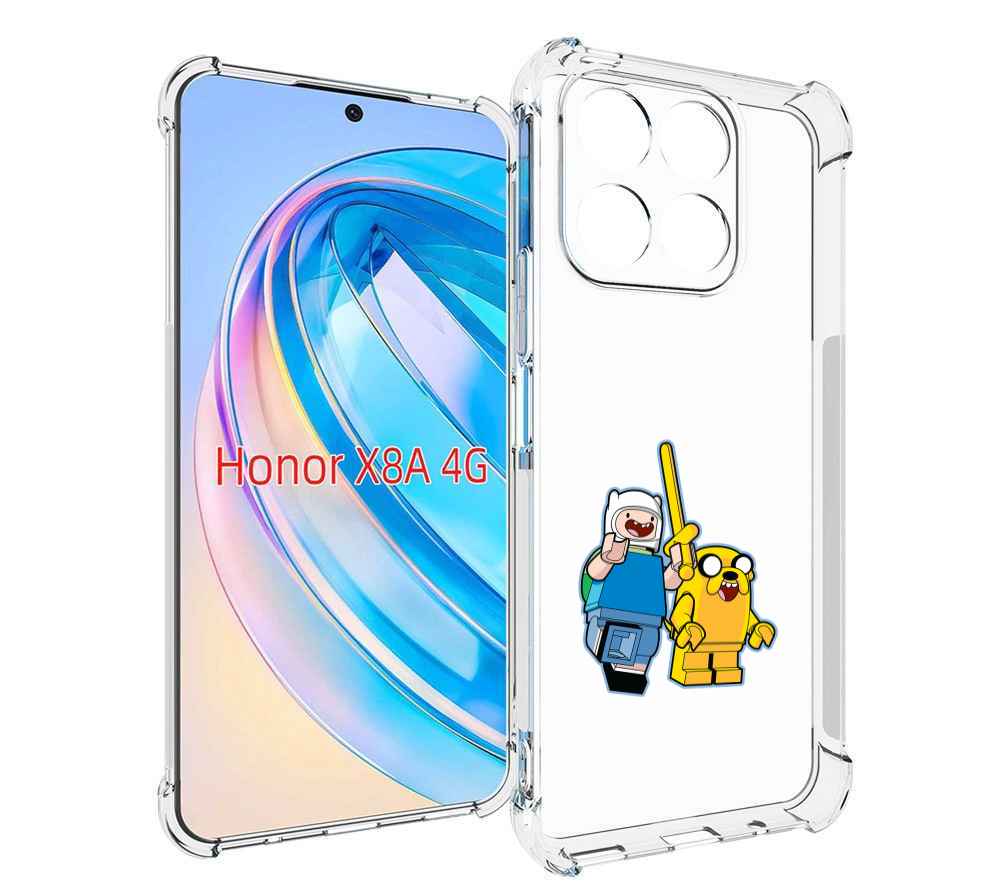 

Чехол MyPads время приключений лего для Honor X8a, Tocco