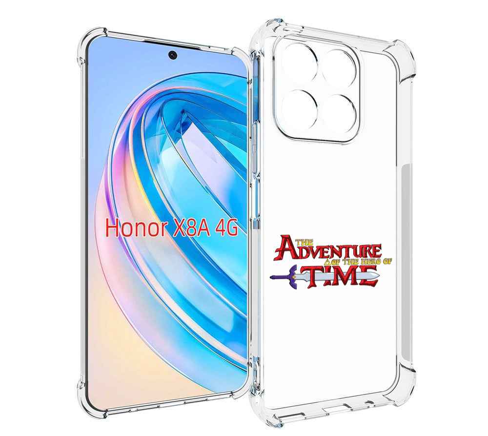 

Чехол MyPads время приключений логотип для Honor X8a, Tocco