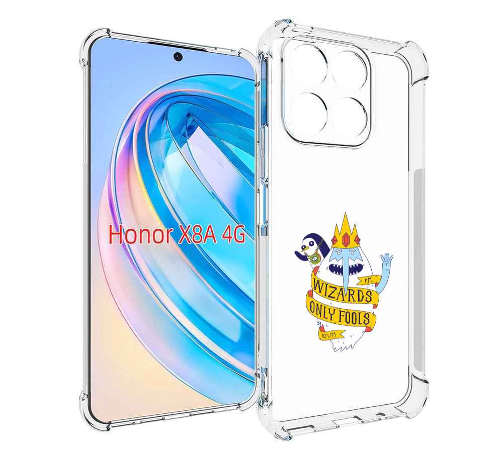 

Чехол MyPads время приключений снежный король для Honor X8a, Tocco