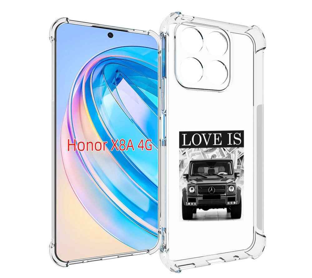 

Чехол MyPads гелик для Honor X8a, Tocco