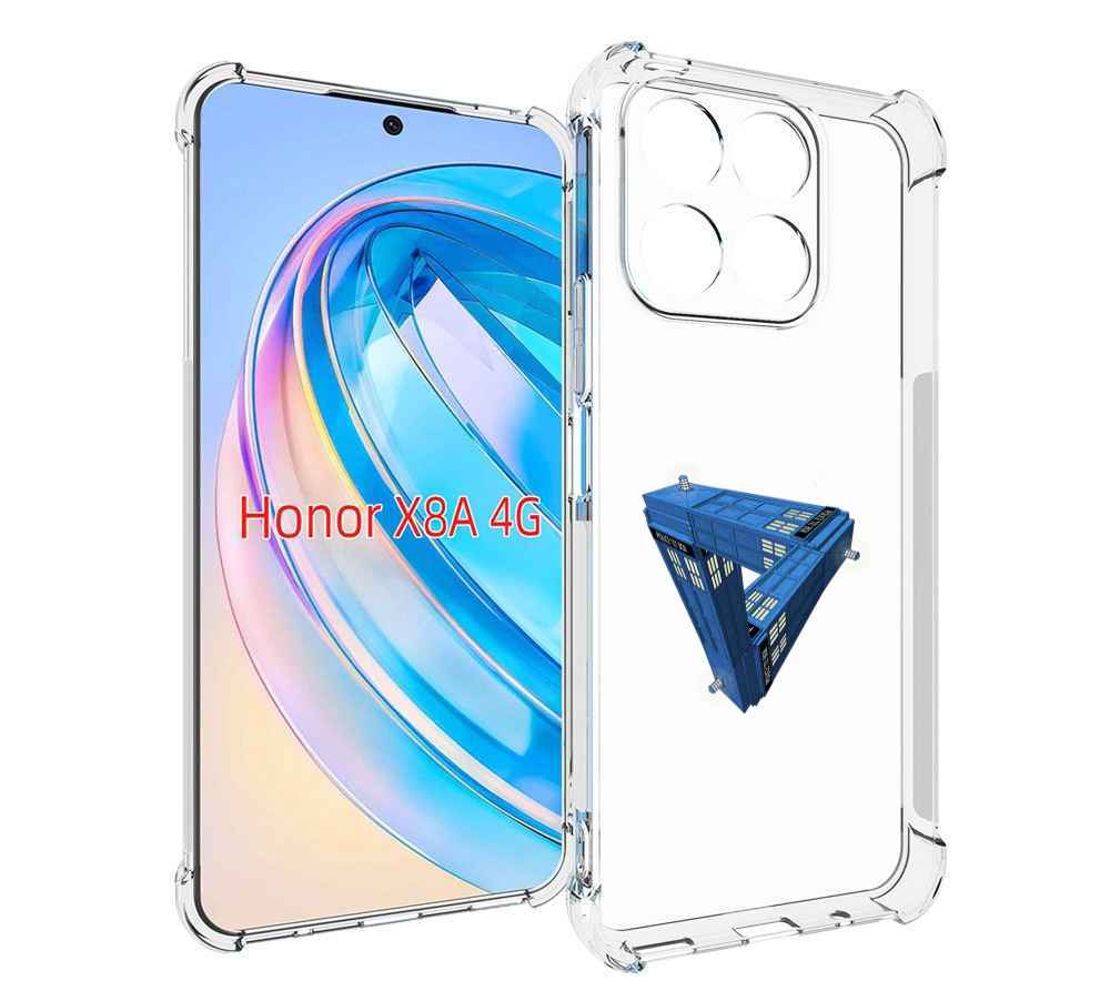 

Чехол MyPads головолока абстракция для Honor X8a, Tocco