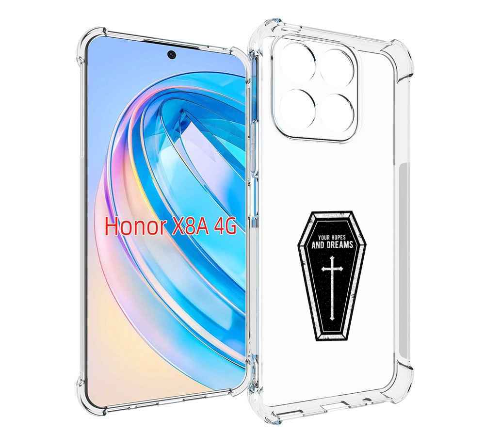 

Чехол MyPads гроб с мечтами для Honor X8a, Tocco