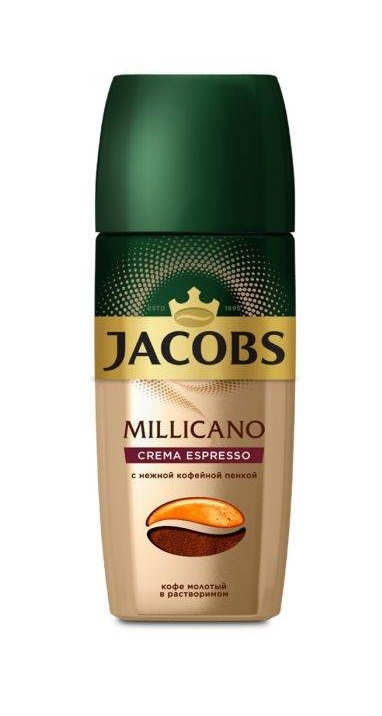 

Кофе Jacobs Millicano Crema Espresso растворимый с молотым 95 г