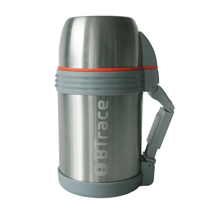

Термос для еды и питья BTrace 130-1200, 1200 мл, Серебристый, 130-1200