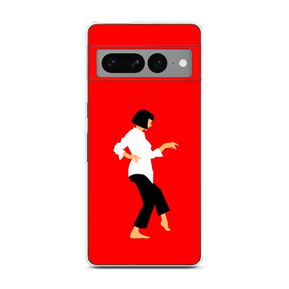 

Чехол Awog на Google Pixel 7 Pro "Криминальное чтиво 1", Разноцветный
