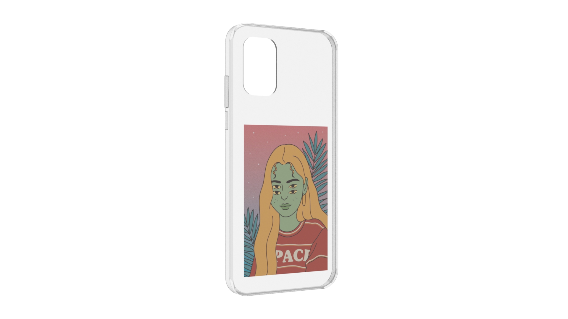 

Чехол MyPads четырехглазая девушка женский для Nokia G21, Прозрачный, Tocco