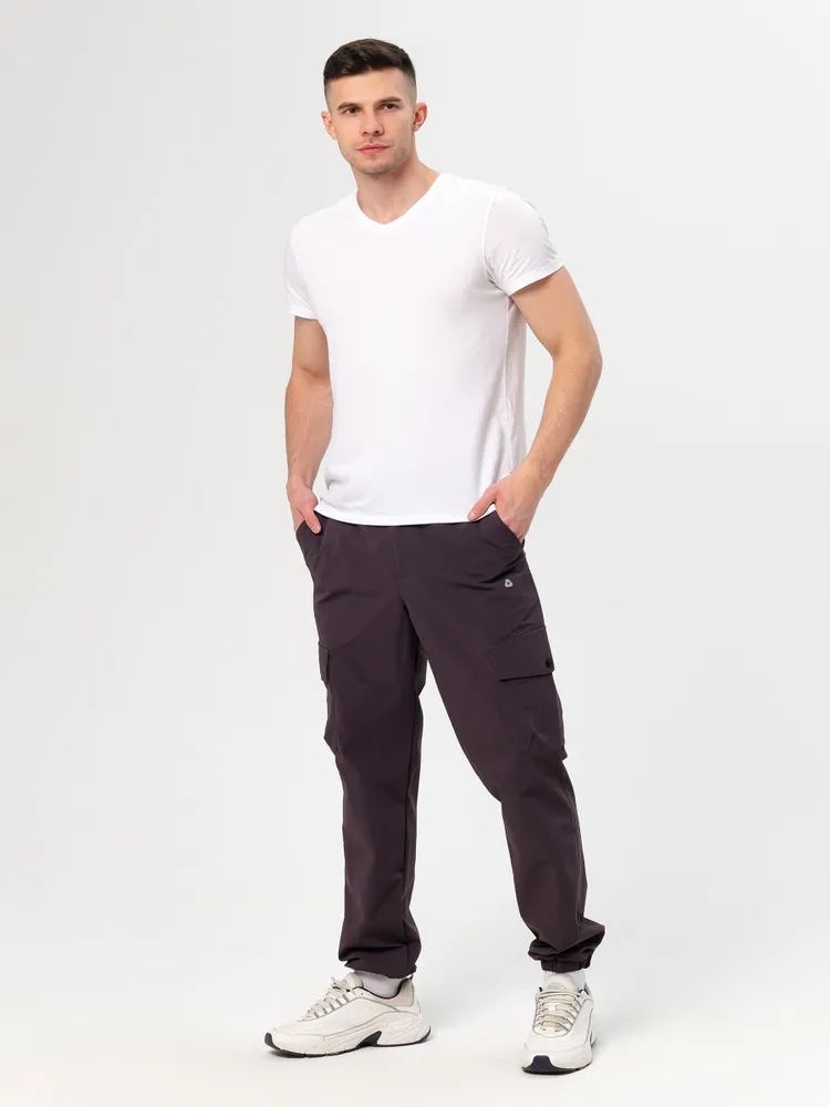 Спортивные брюки мужские CosmoTex 231424 серые 96-100/182-188