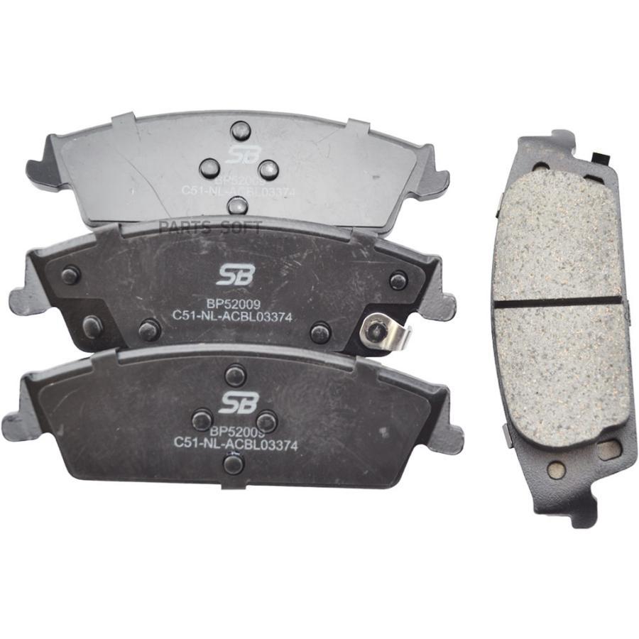 

Тормозные колодки SB Nagamochi задние bp52009