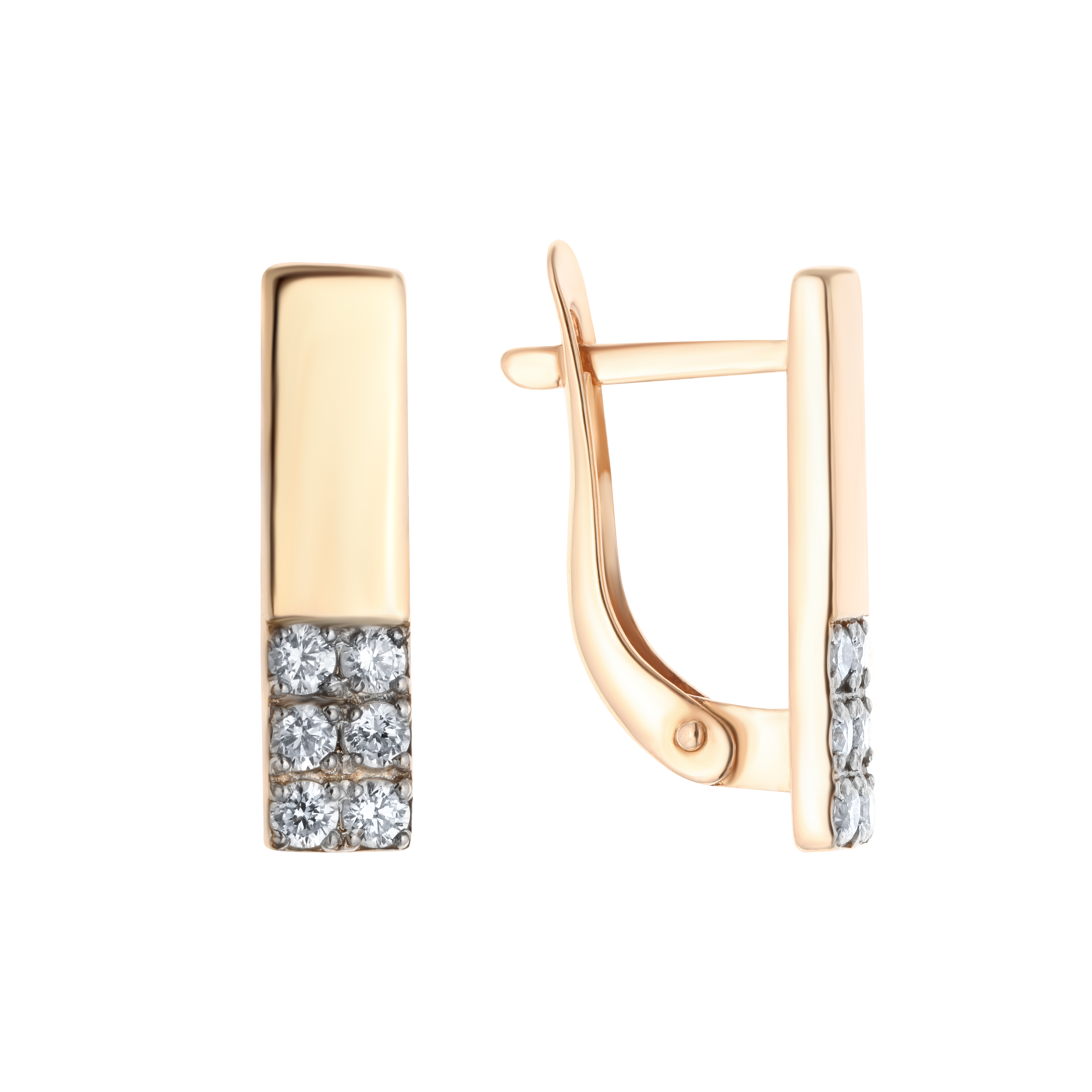 

Серьги из серебра с фианитом TEOSA 30227-0907-CZ, 30227-0907-CZ