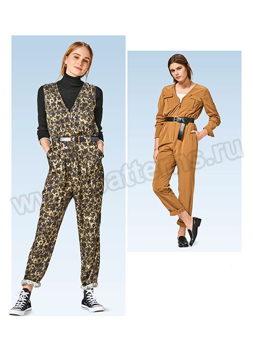 

Выкройка Burda №6482 — Комбинезон
