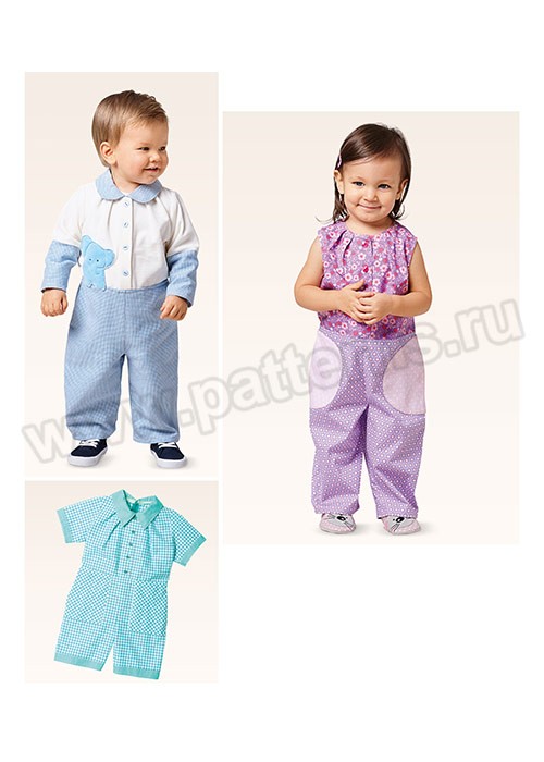 

Выкройка Burda №9370 — Комбинезон