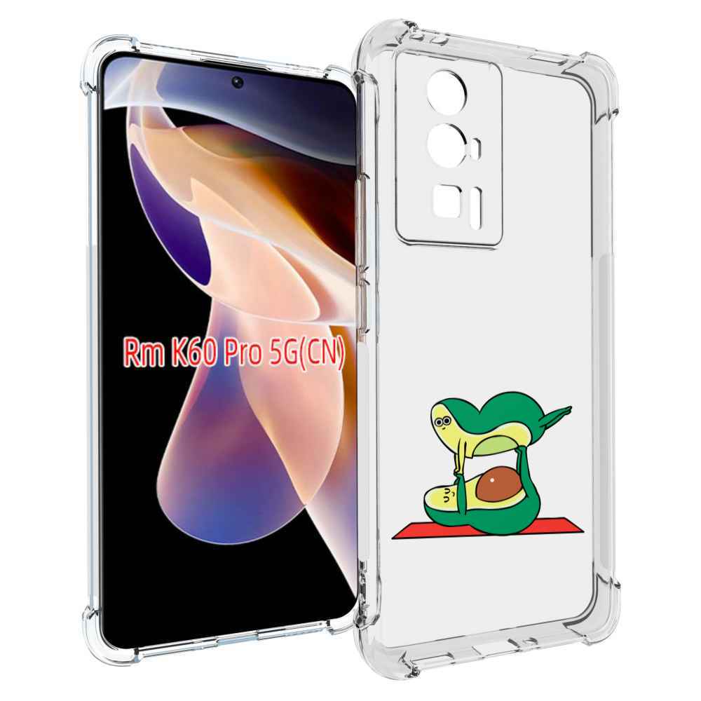 

Чехол MyPads Две-половинки для Xiaomi Redmi K60 Pro, Прозрачный, Tocco