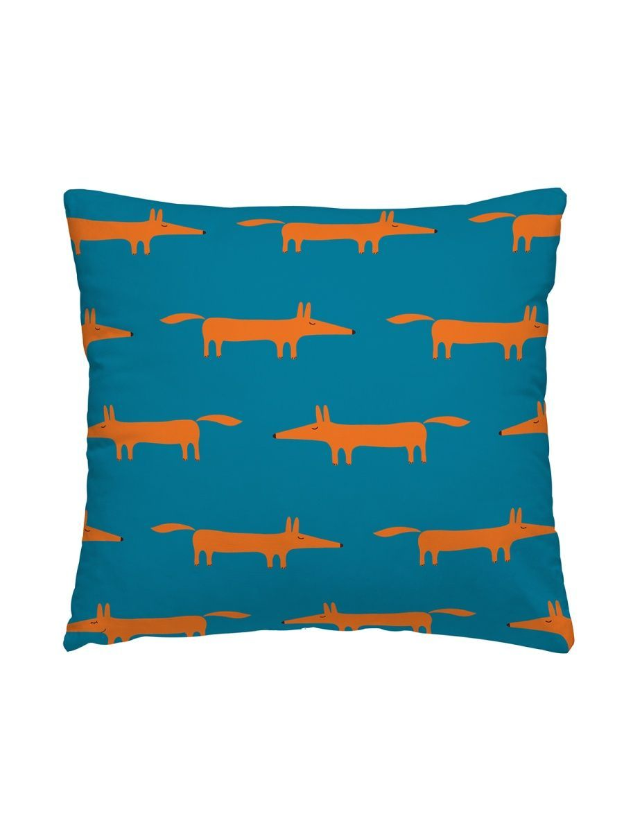 

Подушка декоративная габардин Унисон 40x40 Funny animals Smart Fox, Унисон - сериа Габардин