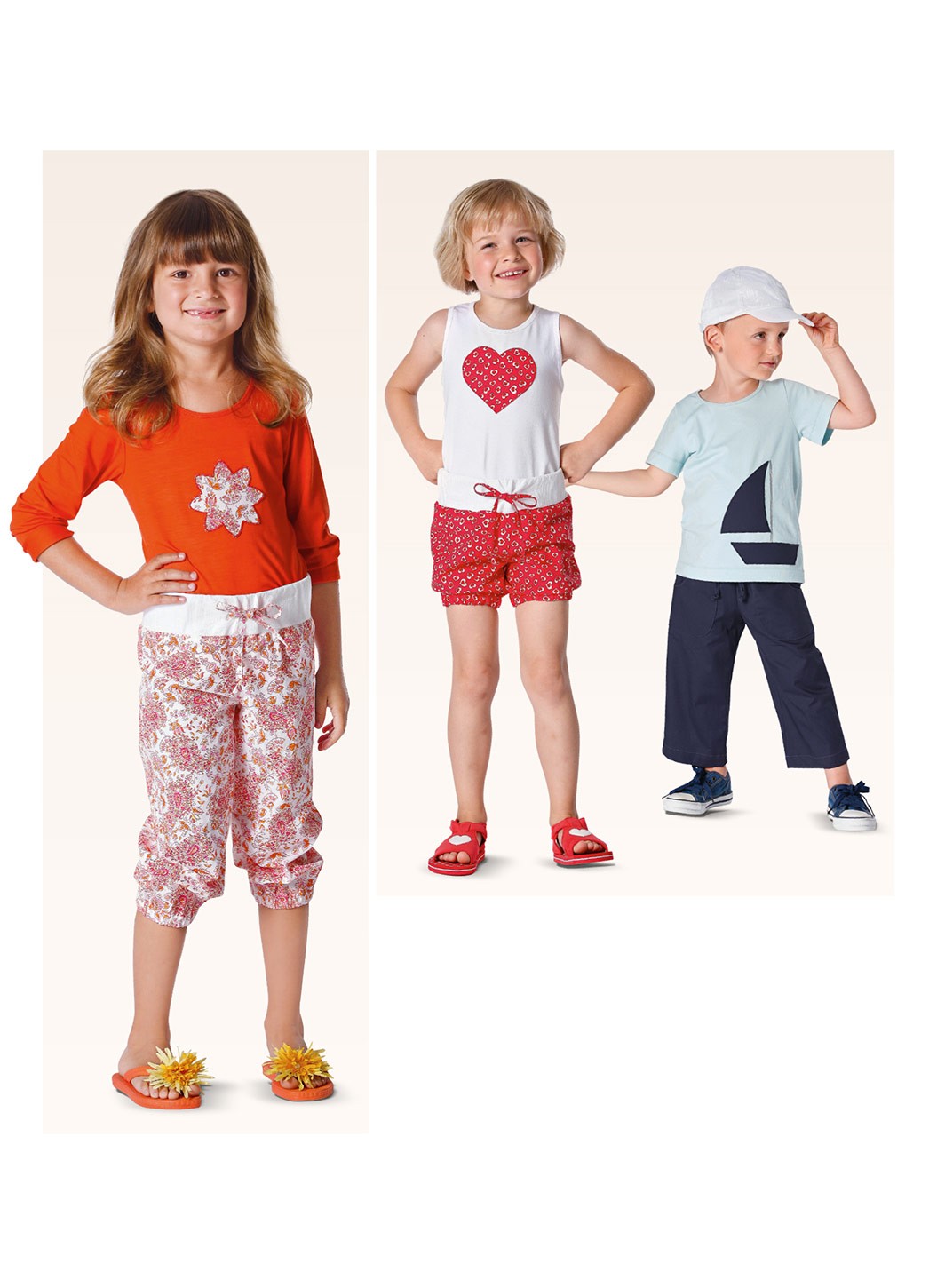 

Выкройка Burda №9441 — Шорты, Брюки