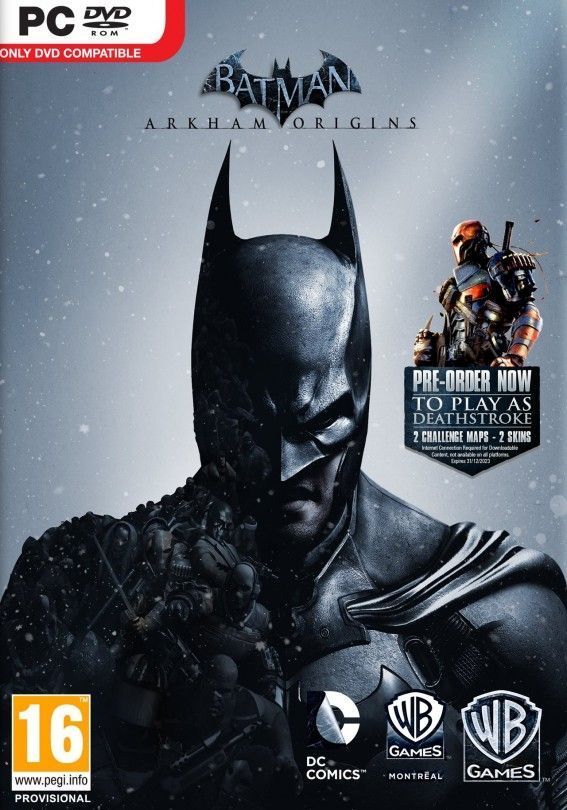 

Игра Batman: Летопись Аркхема Русская Версия Box (PC)