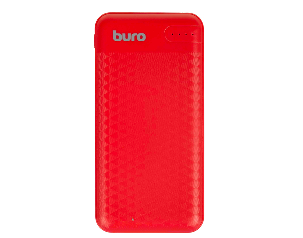 

Внешний аккумулятор Buro BP10G 10000mAh 2.1A 1xUSB красный (BP10G10PRD)