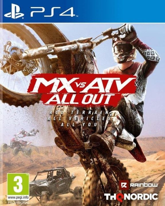 Игра MX vs ATV: All Out Русская версия (PS4)