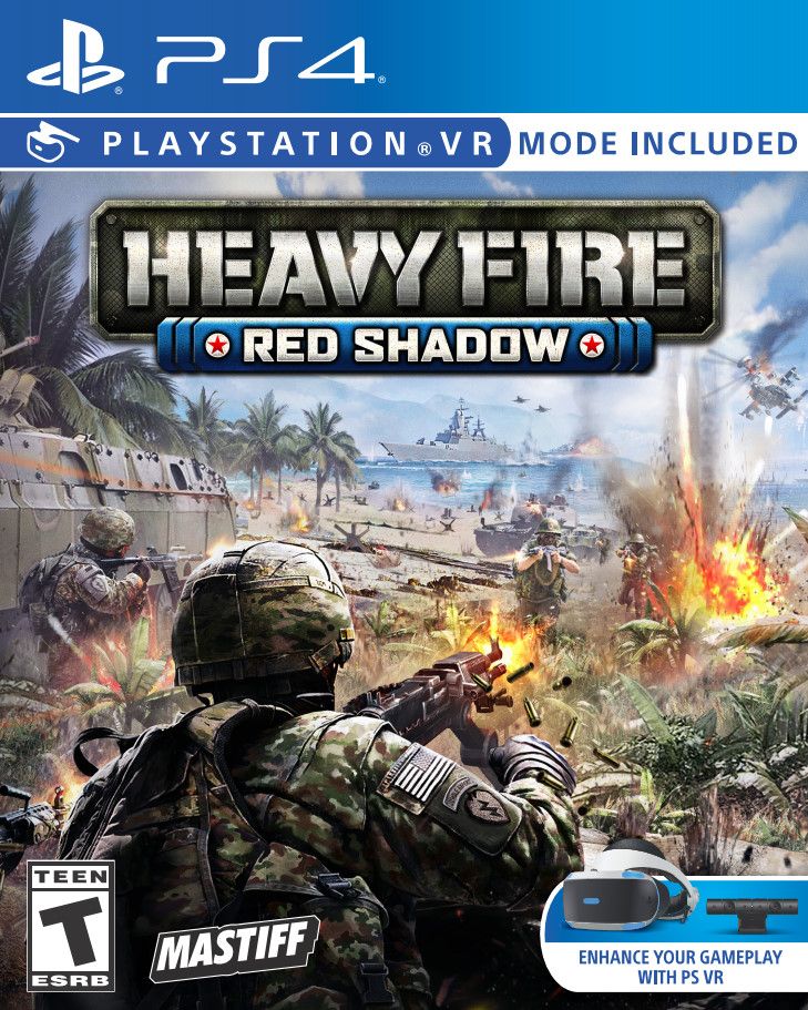 фото Игра heavy fire: red shadow (с поддержкой ps vr) русская версия (ps4) mastiff