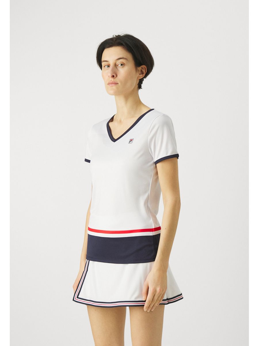 

Футболка женская FILA 1FI41D07Q белая S, Белый, 1FI41D07Q