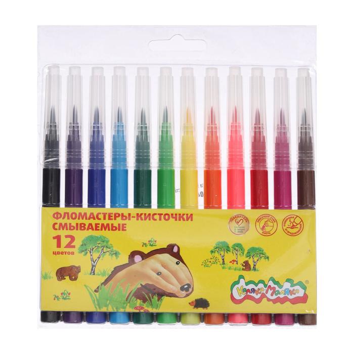 

Фломастеры Каляка-Маляка ФККМ12, 12 цветов, Разноцветный, ФККМ12