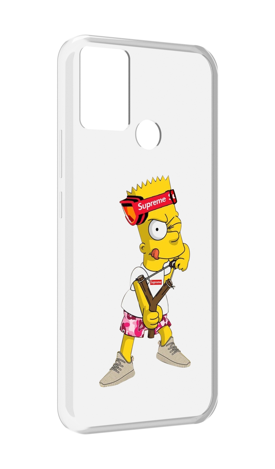 

Чехол MyPads модный-барт-симпсон для Infinix Hot 11 Play, Прозрачный, Tocco