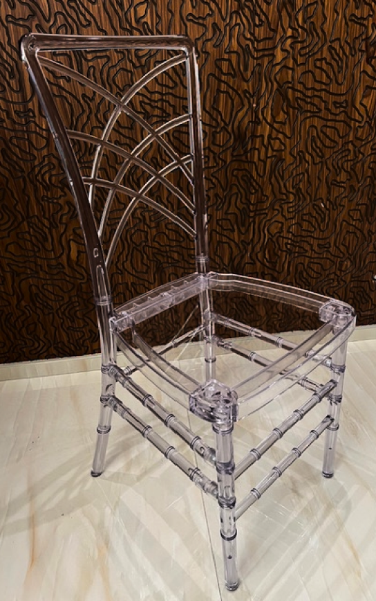 

Стул Chiavari прозрачный пластиковый, Chiavari