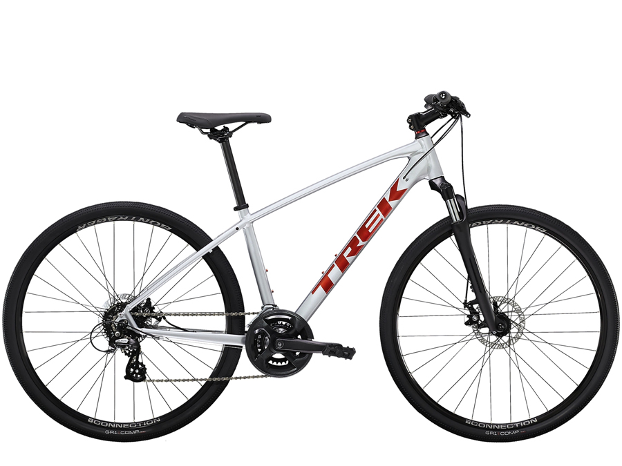 фото Велосипед trek dual sport 1 2022 15" серебристый