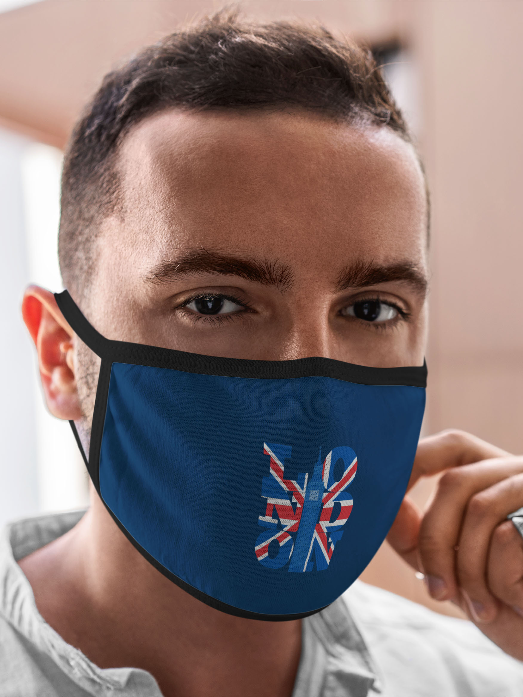 

Многоразовая маска унисекс Burnettie Англия London, Разноцветный, Англия London