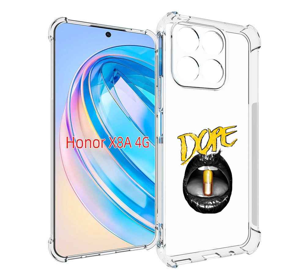 

Чехол MyPads губы для Honor X8a, Tocco