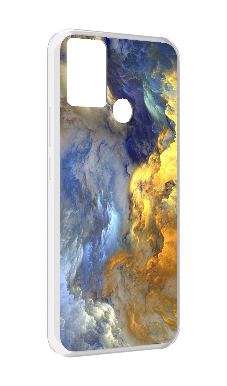 

Чехол MyPads мраморное небо для Infinix Hot 11 Play, Прозрачный, Tocco