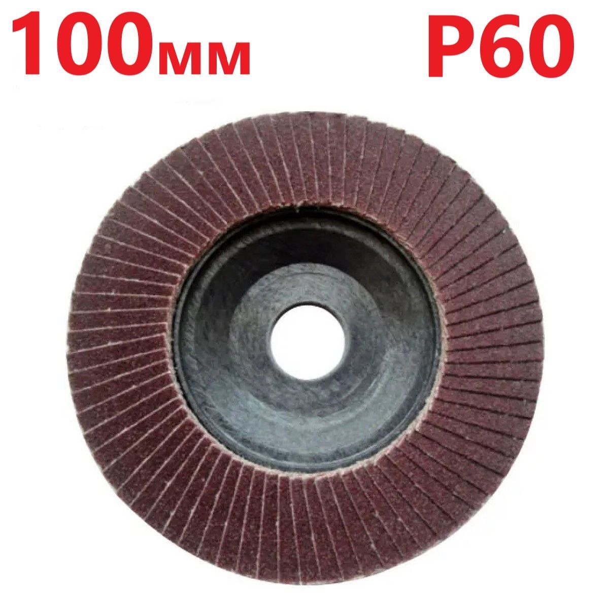 

Лепестковый шлифовальный круг 100mm P60, FD-P-15000-100-P60