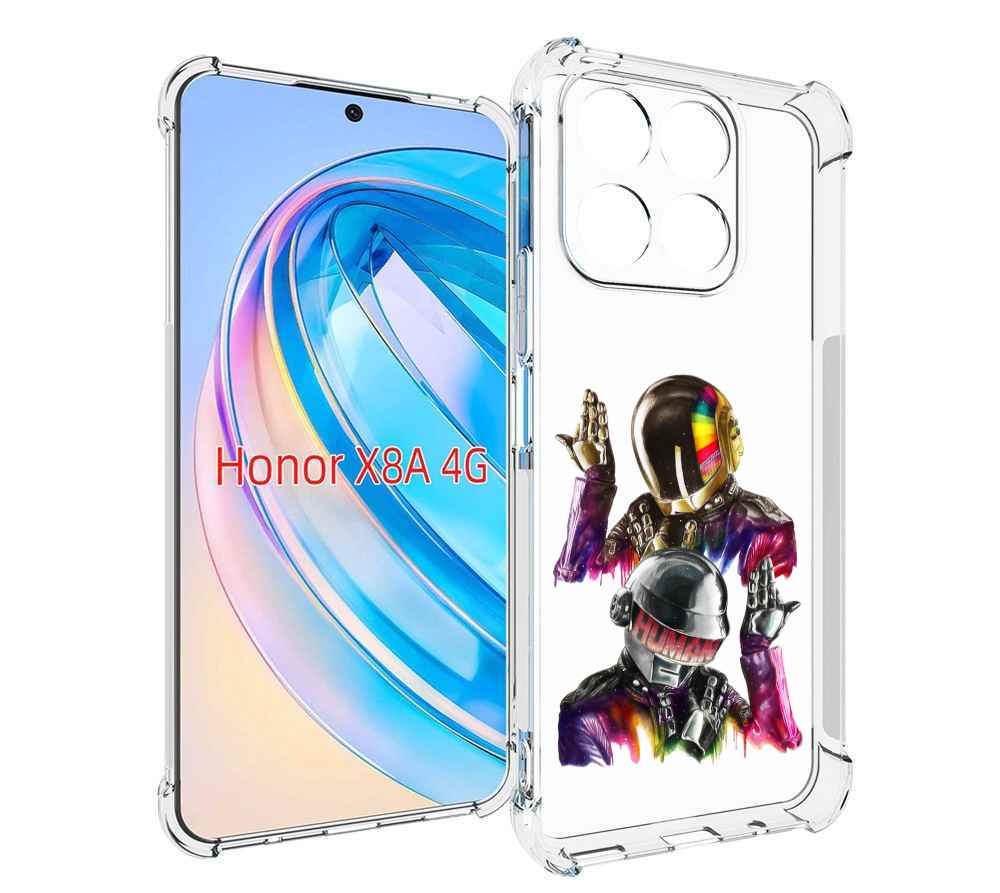 

Чехол MyPads диско космонавты для Honor X8a, Tocco