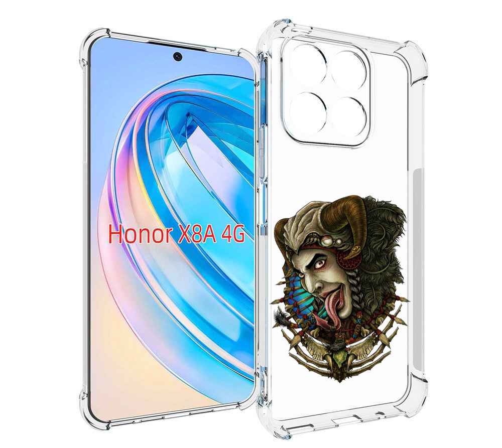 

Чехол MyPads длинный язык для Honor X8a, Tocco