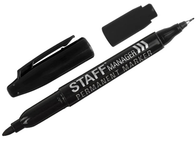 Маркер Staff Manager 0.8-2.2mm Black 151625 круглый специальный маркер для шин и резины мелодия а