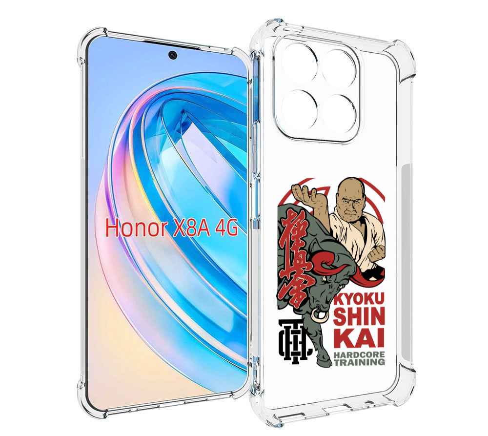 

Чехол MyPads единоборства рисунок для Honor X8a, Tocco
