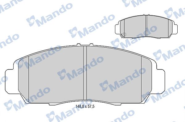 

Тормозные колодки Mando MBF015003