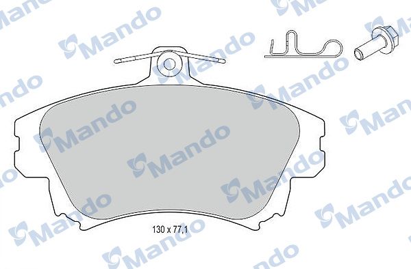 

Тормозные колодки Mando MBF015132