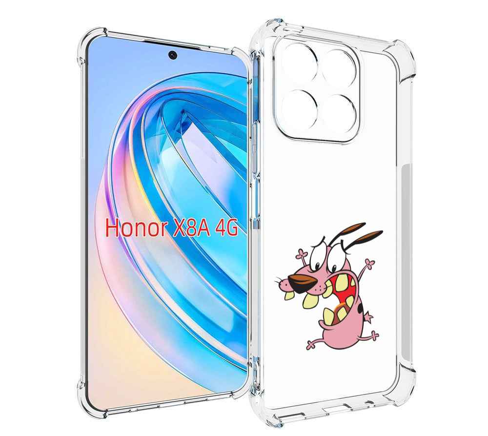 

Чехол MyPads зубастый бобик для Honor X8a, Tocco