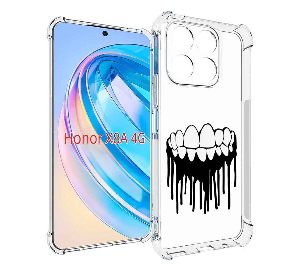 

Чехол MyPads зубы для Honor X8a, Tocco