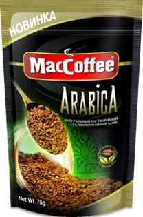 

Кофе растворимый MacCoffee Arabica 75 г