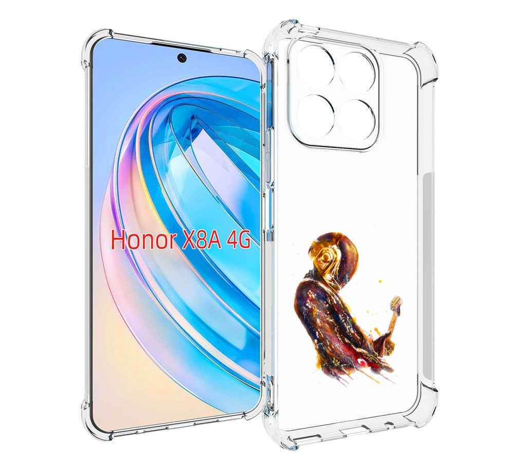 

Чехол MyPads космо-музыкант для Honor X8a, Tocco
