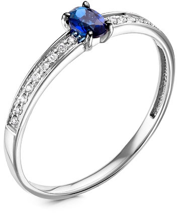 

Кольцо женское Diamond Union 5-3261-103 р.16.5, 5-3261-103