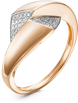 

Кольцо женское Diamond Union 5-3308-103 р.18, 5-3308-103