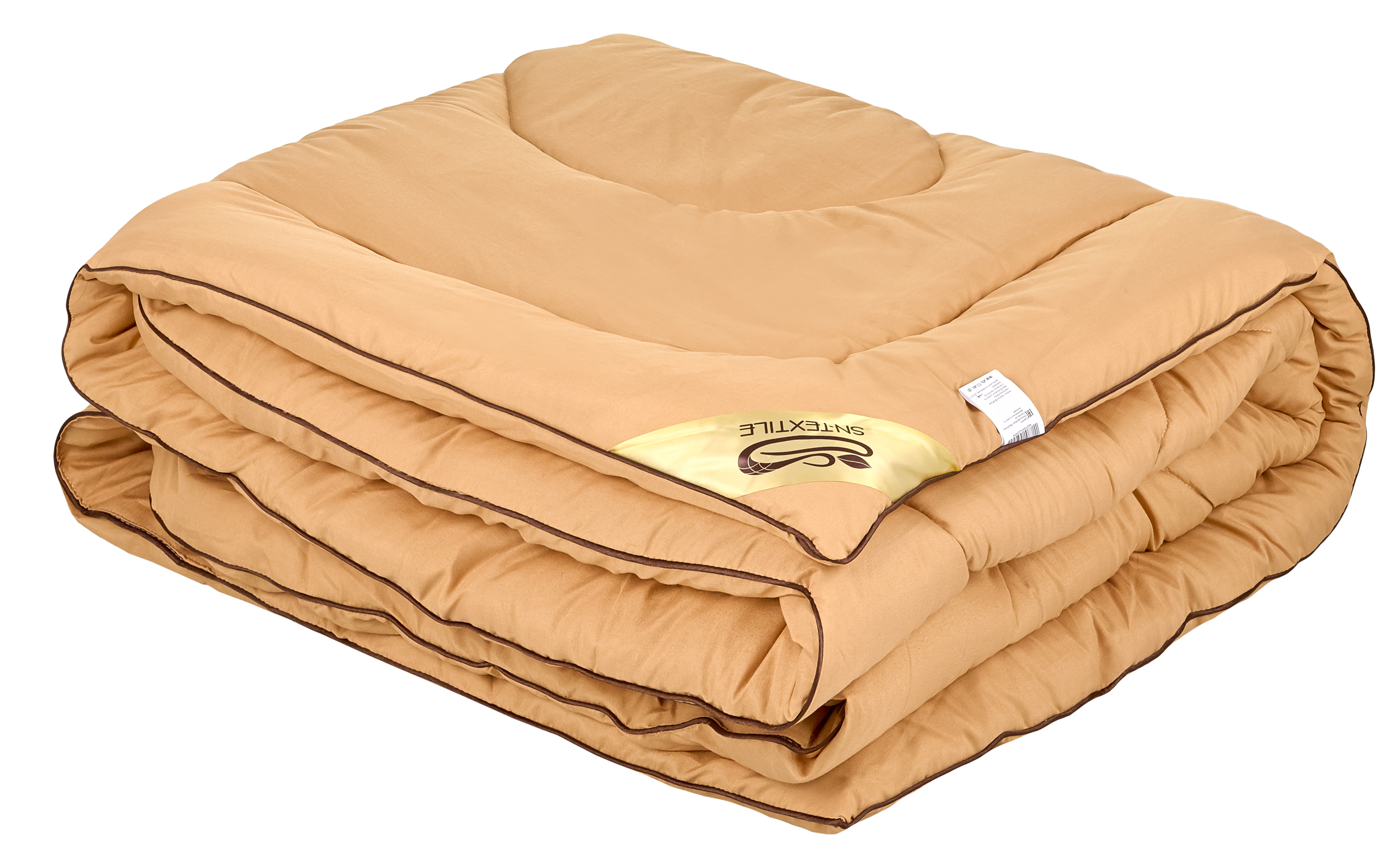 Одеяло Sn-Textile из верблюжьего пуха 1 5 спальное Микрофибра-Верблюд 140х205 теплое