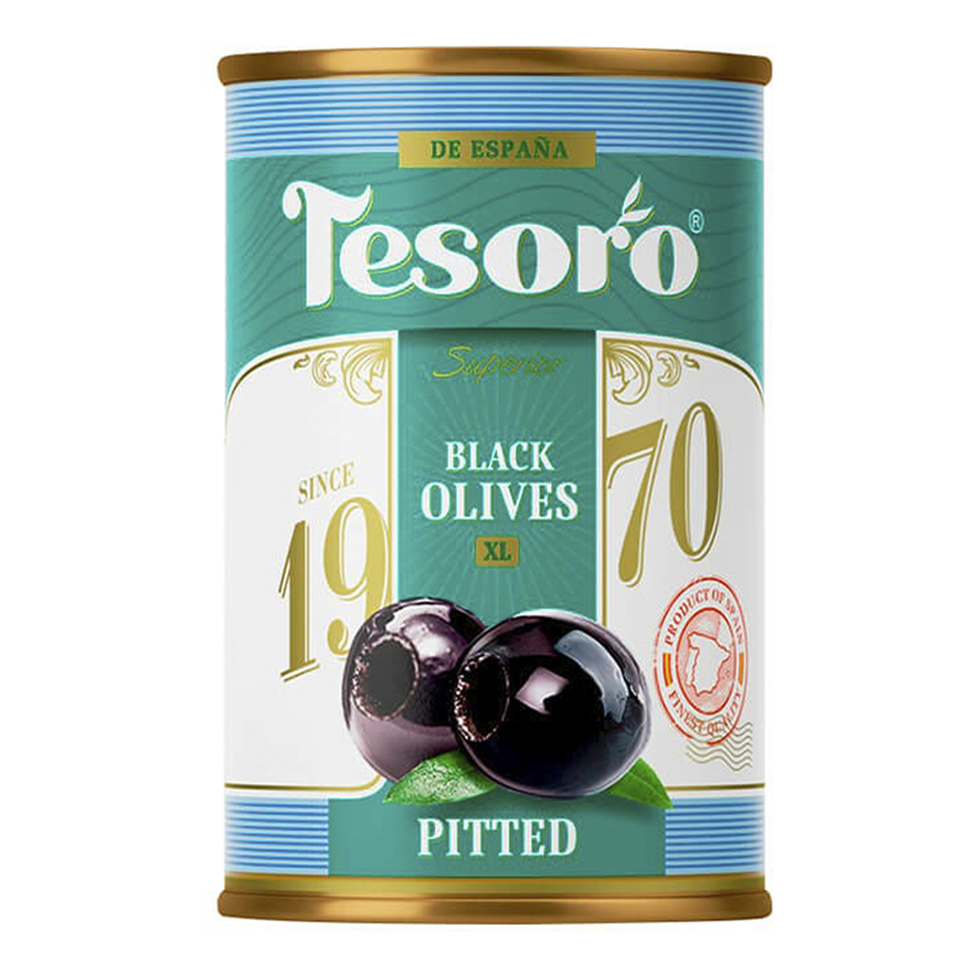 

Маслины Tesoro черные крупные без косточки 300 г